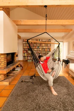 La Siesta Gestelle & Zubehör|Hängesessel Befestigung CasaMount Black