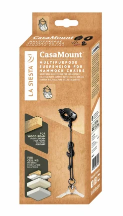 La Siesta Gestelle & Zubehör|Hängesessel Befestigung CasaMount Black
