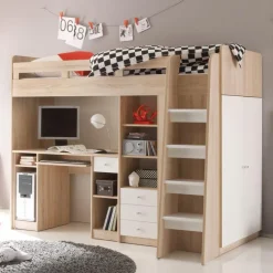 Kinder BEGABINO Hochbett Unit 90 x 200 cm