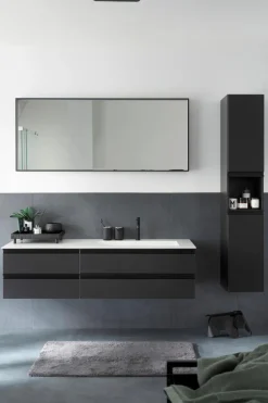 SCHÖNER WOHNEN-Kollektion Badschränke|Hochschrank Bilbao HNA 0230 03