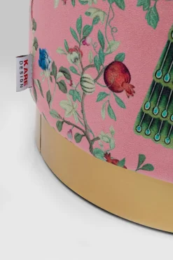 Outlet Hocker Cherry Peacock 86354 Hocker|Hocker & Poufs