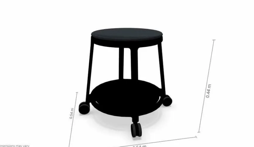 Hocker Round & Roll Kinder Sitzgelegenheiten|Sitzgelegenheiten