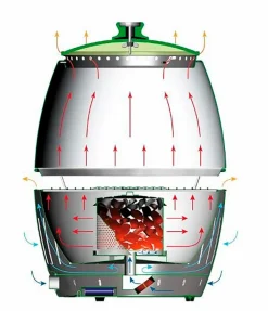 LotusGrill Holzkohlegrill Lotus Grill S Ø 30 cm