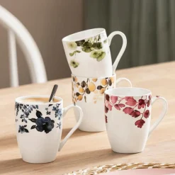 Sale Kaffeebecher Blüten 340 ml Kaffee & Tee