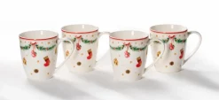 Sale Kaffeebecher Holly 4tlg. Kaffee & Tee