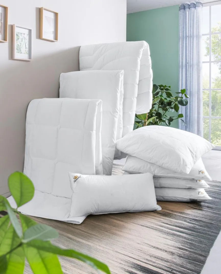 Discount 3-Kammer-Kopfkissen Elisabeth 80 x 80 cm Bettdecken & Kissen