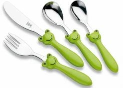 Discount Kinderbesteck Frosch 4tlg. Kinder Kinderbestecke|Bestecke