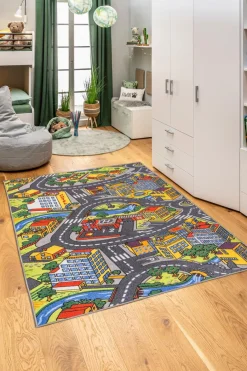 Kinder Kinderteppich City 100 x 165 cm