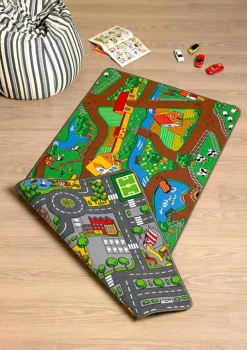 Kinder Kinderteppiche|Kinderteppiche|Kinderteppich City Duoplay 133 x 175 cm