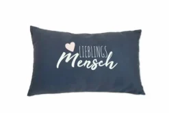 Collection Noblesse Kissen Lieblingsmensch 30 x 50 cm