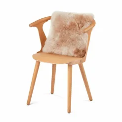 WARM & COMFY Dekokissen|Dekokissen & -Bezüge|Kissen Schaffell 40 x 40 cm