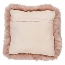 WARM & COMFY Dekokissen|Dekokissen & -Bezüge|Kissen Schaffell 40 x 40 cm