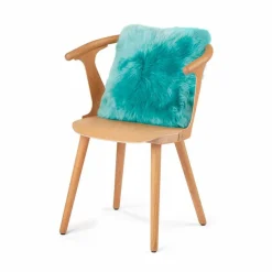 WARM & COMFY Dekokissen|Dekokissen & -Bezüge|Kissen Schaffell 40 x 40 cm