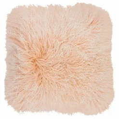 WARM & COMFY Dekokissen|Dekokissen & -Bezüge|Kissen Tibetschaffell 40 x 40 cm