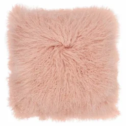 WARM & COMFY Dekokissen|Dekokissen & -Bezüge|Kissen Tibetschaffell 40 x 40 cm