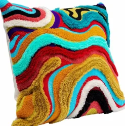 KARE DESIGN Kissen Waves Multi 45 x 45 cm