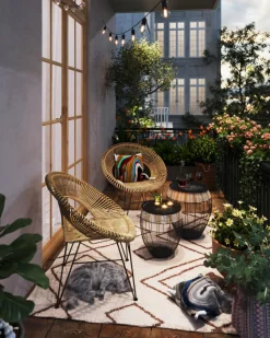 KARE DESIGN Kissen Waves Multi 45 x 45 cm