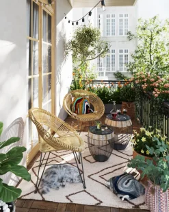 KARE DESIGN Kissen Waves Multi 45 x 45 cm