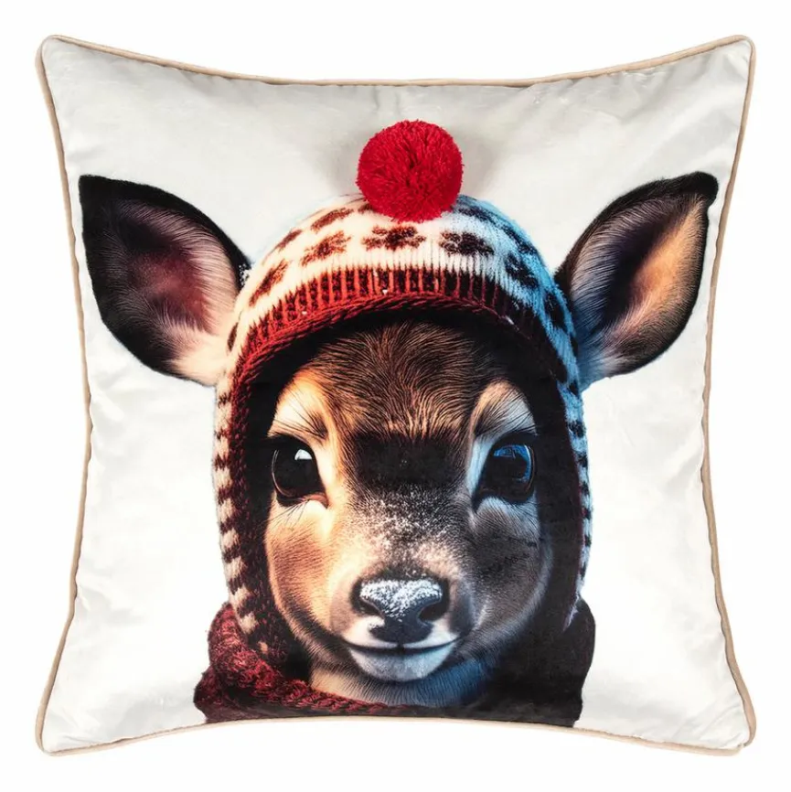 Clearance Kissen Winter Animal 40 x 40 cm Dekokissen|Dekokissen & -Bezüge