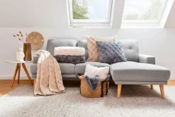 Collection Noblesse Dekokissen & -Bezüge|Sitzkissen & Dekokissen|Kissenbezug Webpelz 50 x 50 cm