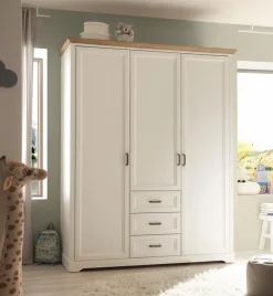 Kinder BEGABINO Babyzimmer Schränke & Regale|Babyzimmer Schränke & Regale|Kleiderschrank Jasmin 164 x 205 cm