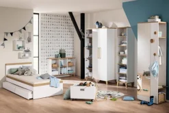 Kinder Paidi Kleiderschrank Oscar 124 x 206 cm