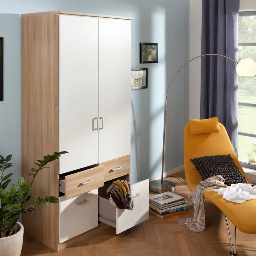 Kleiderschrank Bremen-Extra 91 x 199 cm Kinder Kinderzimmer Schränke|Kinderzimmer Schränke