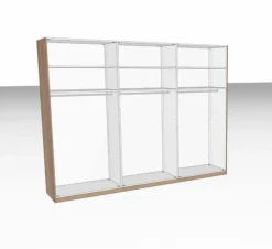 Online Kleiderschrank Cuneo 299 x 229 cm Kleiderschränke