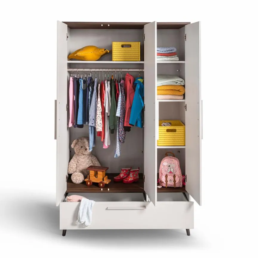 Sale Kleiderschrank Edwin 124 x 204 cm Kinder Babyzimmer Schränke & Regale|Babyzimmer Schränke & Regale
