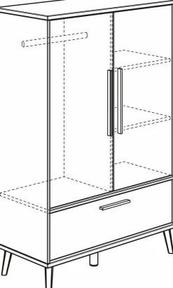 Hot Kleiderschrank Eefje 95 x 139 cm Kinder Babyzimmer Schränke & Regale|Babyzimmer Schränke & Regale