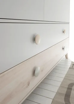 Kinder BEGABINO Babyzimmer Schränke & Regale|Babyzimmer Schränke & Regale|Kleiderschrank Fien 155 x 58 cm