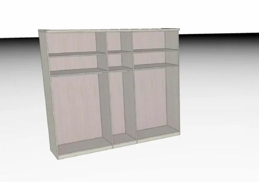 Wiemann Kleiderschrank Luxor 250 x 220 cm