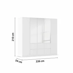 rauch ORANGE Kleiderschränke|Kleiderschrank Mainz 226 x 210 cm