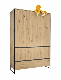 Kinder BEGABINO Kinderzimmer Schränke|Kinderzimmer Schränke|Kleiderschrank Marseille 140 x 210 cm