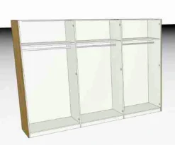 Online Kleiderschrank Miami 307 x 220 cm Kleiderschränke