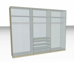 Sale Kleiderschrank San Diego 300 x 236 cm Kleiderschränke