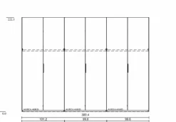 New Kleiderschrank Scale 302 x 223 cm Kleiderschränke