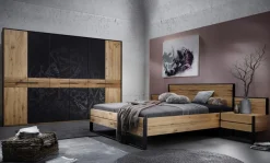 Hot Kleiderschrank Steel 299 x 222 cm Kleiderschränke