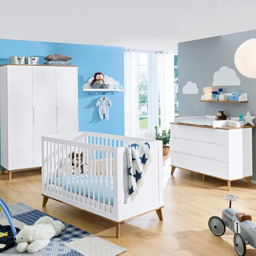 Kinder Portobello Babyzimmer Schränke & Regale|Babyzimmer Schränke & Regale|Kleiderschrank Vivo, 135 x 200 cm