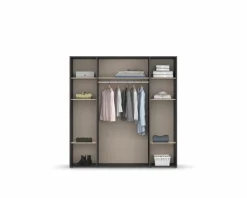 Discount Kleiderschrank Voyager 187 x 194 cm Kleiderschränke