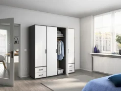 New Kleiderschrank Voyager 187 x 194 cm Kleiderschränke