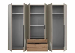 New Kleiderschrank Wanja 270 x 208 cm Kleiderschränke