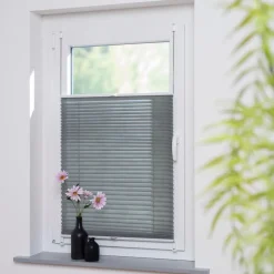 Discount Klemmfix-Plissee Easy 90 x 130 cm Vorhänge & Gardinen