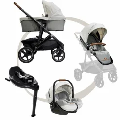 Kinder Joie Signature Kombi-Kinderwagen|Kombi-Kinderwagen-Set Vinca 2in1
