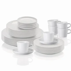 Clearance Kombiservice Cucina Bianca 30tlg. Geschirr