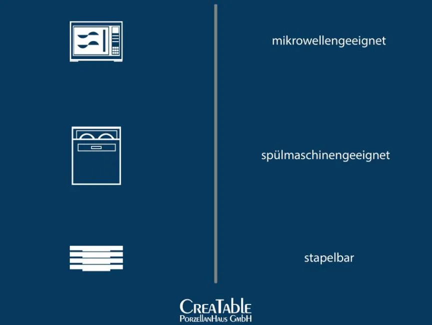 CreaTable Geschirr|Kombiservice Fleur Royal 42tlg.