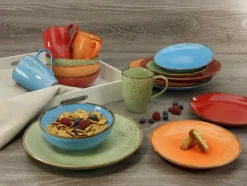 CreaTable Geschirr|Kombiservice Mediterran 16tlg.