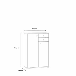 FORTE Kommoden|Kommode Faik