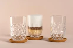 Leonardo Bar- & Weinzubehör|Korkuntersetzer Gocce 4tlg.