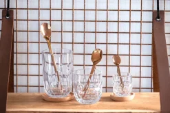 Leonardo Bar- & Weinzubehör|Korkuntersetzer Gocce 4tlg.